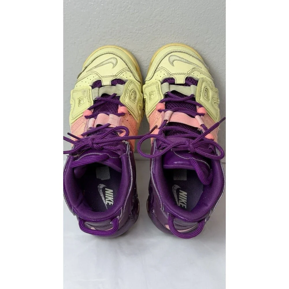 Nike Air More Uptempo GS Lucky Charms Size 4.5Y Tri-Color AV8237-800 Youth Kids